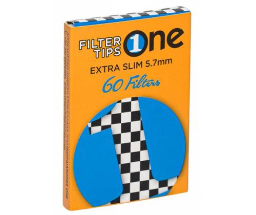 One Φιλτράκια Pocket Extra Slim 5.7mm - 60τεμ. - Τιμή: 0,32€