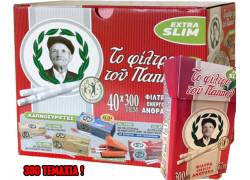 Του Παππού Φιλτράκια (47629) - Άνθρακας Extra Slim - 5.7mm 40τεμ.