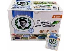 Του Παππού Φιλτράκια (47625) - Slim - 6.4mm 40τεμ.