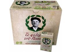 Του Παππού Φιλτράκια (47613) - Άνθρακας Slim - 6,4mm 40τεμ.