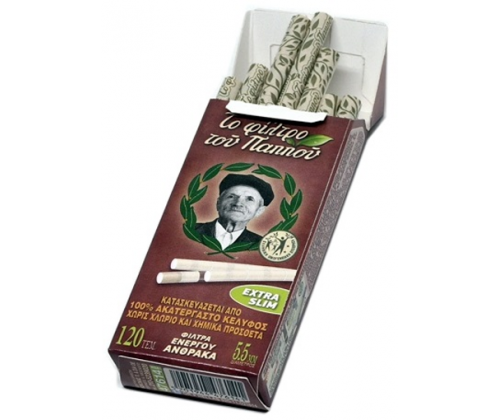 Του Παππού Φιλτράκια (47614) - Άνθρακας Ultra Slim - 5.5mm - Τιμή: 0,66€