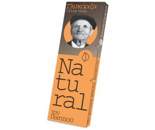 Του Παππού Χαρτάκια Natural Free Γλυκόριζα - 47570 - Τιμή: 0,39€