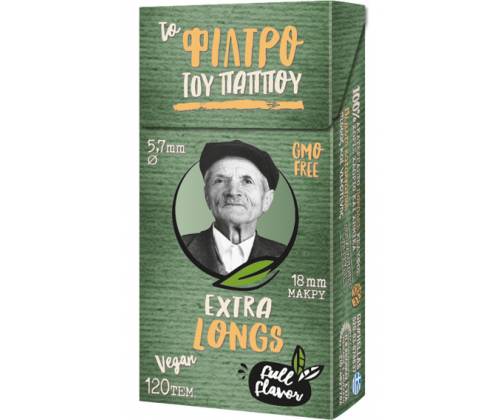 Του Παππού Φιλτράκια (47637) - Μακρύ 18mm Ultra Slim - 5.7mm - Τιμή: 0,63€
