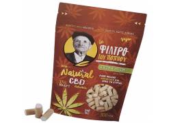 Του Παππού Φιλτράκια (47642) με Εκχυλίσματα CBD - Μακρύ 17mm Extra Slim σε Σακουλάκι 300τεμ. - 5.7mm.