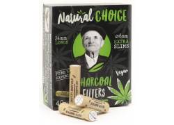Του Παππού Φιλτράκια (46000-026) - Ενεργού Ανθρακα Μακρύ 26mm Ultra Slim - 6mm