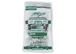 Φίλτρο Purize Super Slim 50 Ενεργού Ανθρακα 5.0mm - Ασπρo