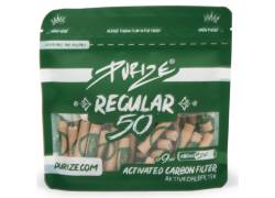 Φίλτρο Purize Regular 50 Ενεργού Ανθρακα 9mm - Καφέ