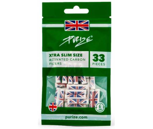 Φίλτρο Purize Extra Slim 50 Ενεργού Ανθρακα 6mm - United Kingdom - Τιμή: 7,50€