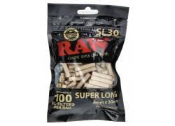 RAW Φιλτρoτζιβάνα Super Long - Ακατέργαστη Slim SL30