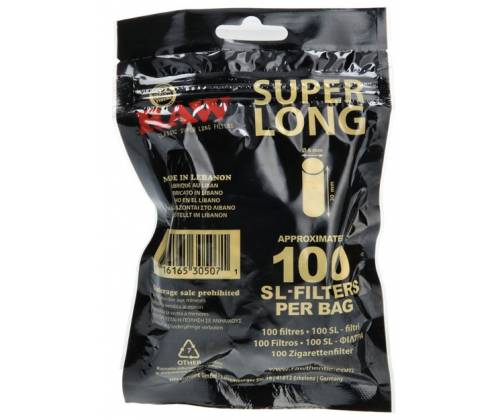 RAW Φιλτρoτζιβάνα Super Long - Ακατέργαστη Slim SL30 - Τιμή: 0,85€