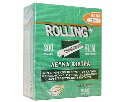 Rolling Filter Tips - Slim -  Price: 0,65€