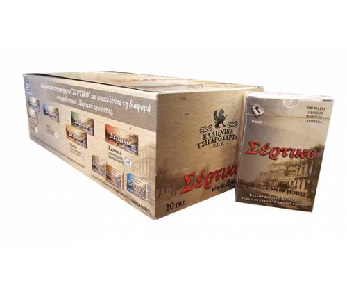 Σέρτικο Φιλτράκια - Άνθρακας - Regular 20τεμ. - Τιμή: 12,85€