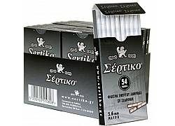 Σέρτικο Φιλτράκια - Pocket Άνθρακας - Ultra Slim - 20τεμ.