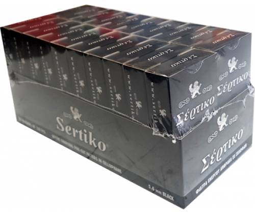 Σέρτικο Φιλτράκια - Άνθρακας - Ultra Slim - 20τεμ. - Τιμή: 10,10€