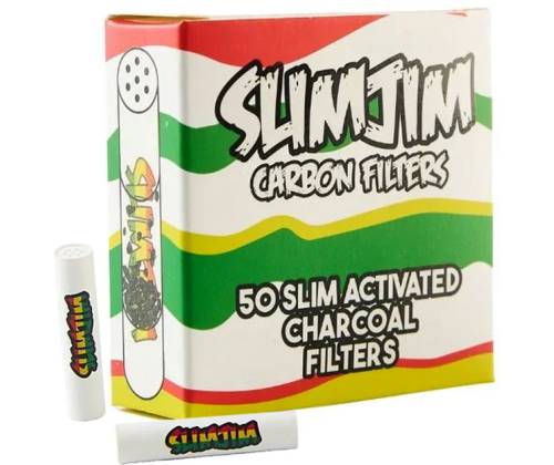 Slim Jim 50 Activated Carbon Filter 7.0mm - Classic Edition - Price: 8,90€