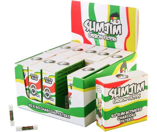 Slim Jim 50 Activated Carbon Filter 7.0mm - Classic Edition - Price: 8,90€