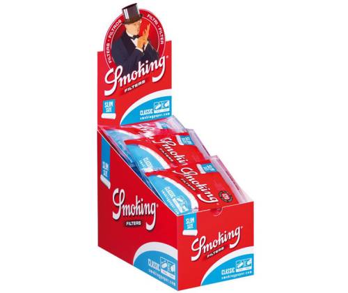 Smoking Φιλτράκια Slim 6mm 120φ - Τιμή: 0,50€