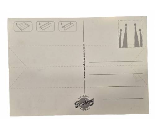 Smoking Χάρτινο Δισκάκι Card Postal - Σχέδιο Enjoy Life - Τιμή: 0,35€