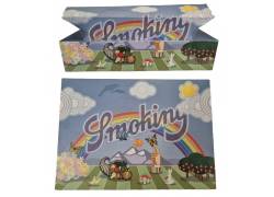 Smoking Χάρτινο Δισκάκι Stand Card Postal - Σχέδιο Rainbow