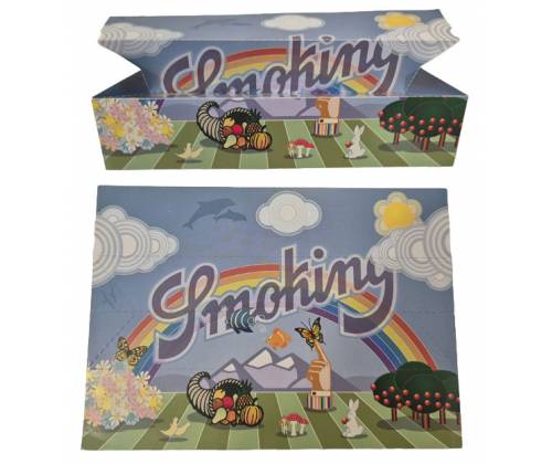 Smoking Χάρτινο Δισκάκι Card Postal - Σχέδιο Rainbow - Τιμή: 0,35€