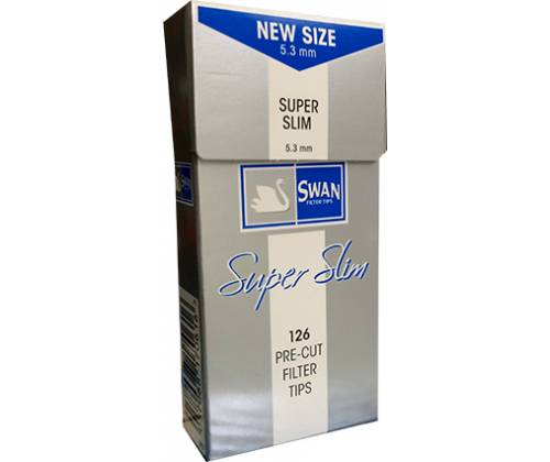 SWAN Φιλτράκια Ασημί - Ultra Slim - Τιμή: 0,65€