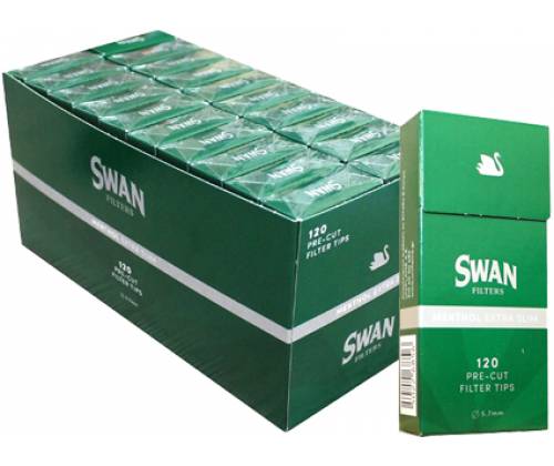 SWAN Φιλτράκια - Μέντας - Extra Slim - Τιμή: 0,71€