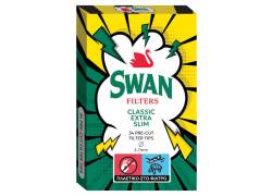 SWAN Φιλτράκια Κίτρινο - Extra Slim Pocket