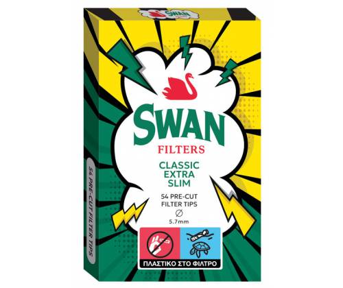 SWAN Φιλτράκια Κίτρινο - Extra Slim Pocket - Τιμή: 0,27€