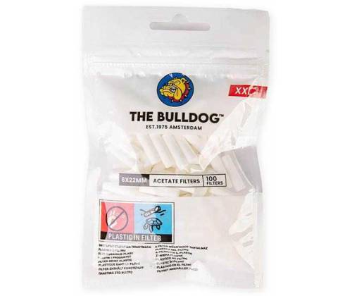 The Bulldog Φιλτράκια Λευκό 100φ. - Slim XXL - Τιμή: 0,75€