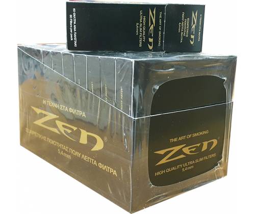 ZEN Φιλτράκια - Black - Ultra Slim 30τεμ. - Τιμή: 13,39€