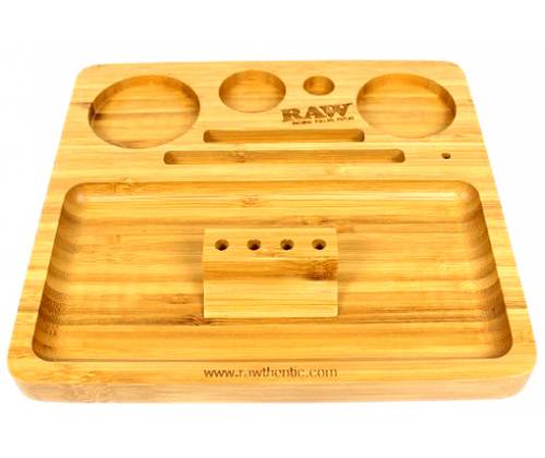 Raw Bamboo Rolling Tray (22x21cm) -  Price: 19,90€