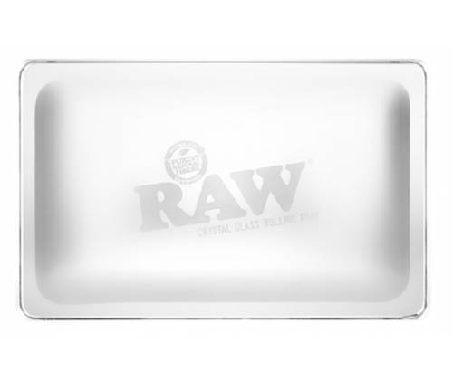 Raw Γυάλινος Rolling Tray Δίσκος - Limited Edition - Large (27,5x18cm) - Τιμή: 149,90€