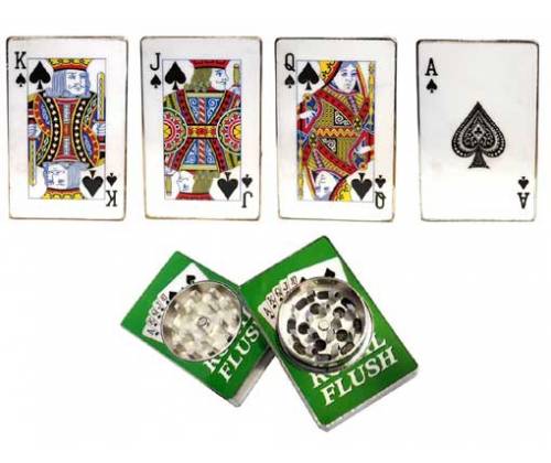 Poker Grinder Τρίφτης 40mm - 2 parts (μεταλλικός) - Τιμή: 5,30€