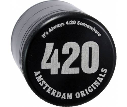 CNC Grinder Τρίφτης Αλουμινίου 40mm Amsterdam 420 - 4 Parts - Τιμή: 12,50€