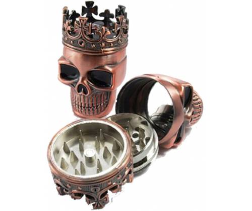 Grinder Τρίφτης King Skull - 3 Parts - Τιμή: 9,80€