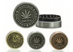 Dope Bross Amsterdam Grinder Τρίφτης 50mm - 2 parts (μεταλλικός) BN-20MIX