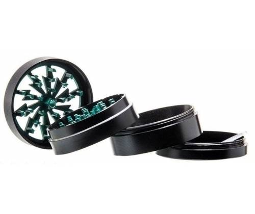 Dope Bross Grinder Τρίφτης Window 63mm - 4 parts  (αλουμίνιο) BN-29MIX - Τιμή: 14,90€