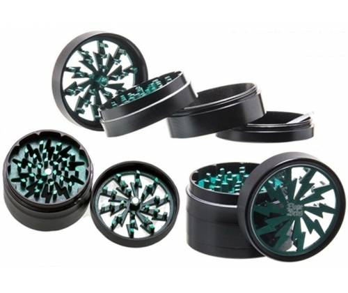 Dope Bross Grinder Τρίφτης Window 63mm - 4 parts  (αλουμίνιο) BN-29MIX - Τιμή: 14,90€