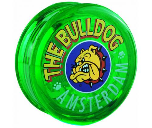The Bulldog Amsterdam Grinder Διάφανο Πλαστικό Πράσινο- 3 Parts - Τιμή: 5,00€