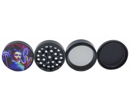 V-Syndicate Grinder Τρίφτης High Voltage 50mm Aluminium - 4 Parts - Τιμή: 16,90€