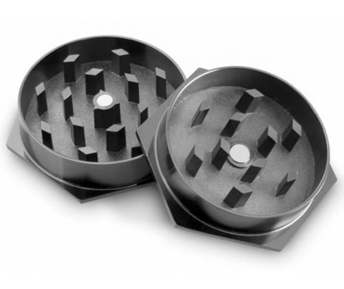 Grinder Τρίφτης 50mm Εξάγωνο XXX Holland - 2 Parts - Τιμή: 6,50€