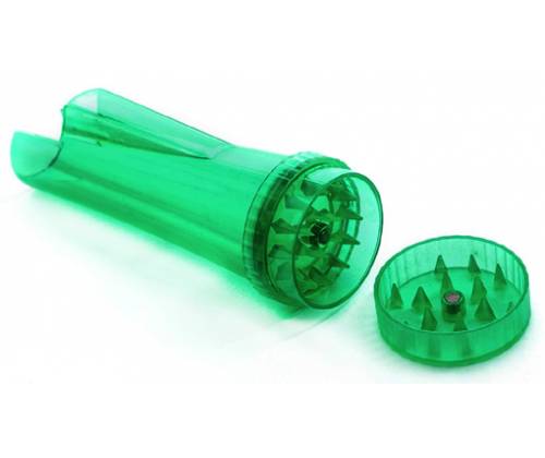 Case For Clipper Lighter With Grinder 30mm - Green -  Price: 2,70€