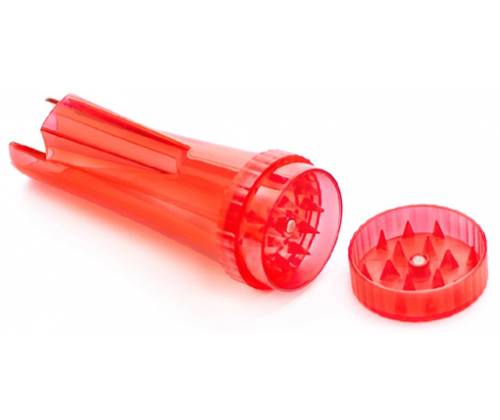 Case For Clipper Lighter With Grinder 30mm - Red -  Price: 2,70€