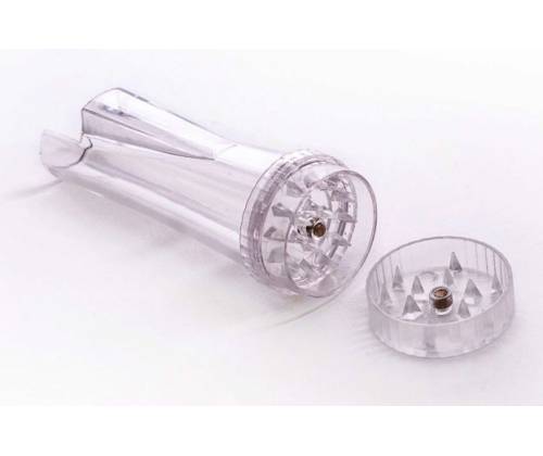 Case For Clipper Lighter With Grinder 30mm - White -  Price: 2,70€