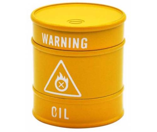 Dreamliner Grinder Τρίφτης Oildrum Κίτρινο 40mm - 3 Parts - Τιμή: 7,70€