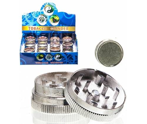 Grinder Τρίφτης Mini Μεταλλικό σε διάφορα Σχέδια - 2 Parts - Τιμή: 1,45€