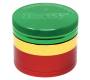 Hammercraft X RAW Grinder Aluminum Grinder Small 51mm - 4 Parts Rasta -  Price: 19,00€