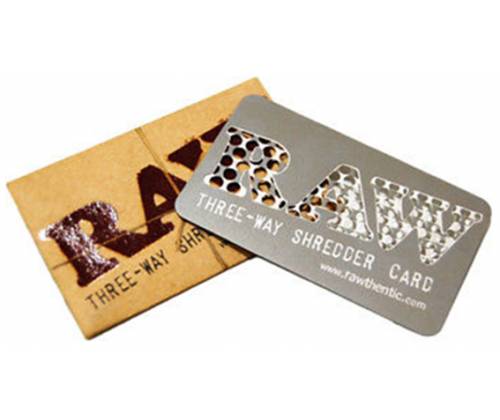 RAW Shredder Card Grinder - Τιμή: 6,00€