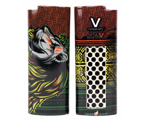 V-Syndicate Grinder - Θήκη για Αναπτήρα Bic Μεγάλο | Spark & Grind Σχέδιο Lion -  Price: 11,90€