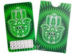 V-syndicate Credit Card Grinder Σχέδιο Hamsa Green